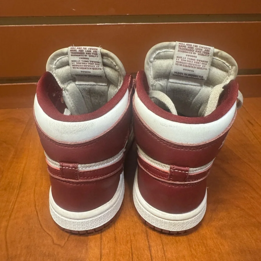 Nike Kids' Maroon and White Sneakers